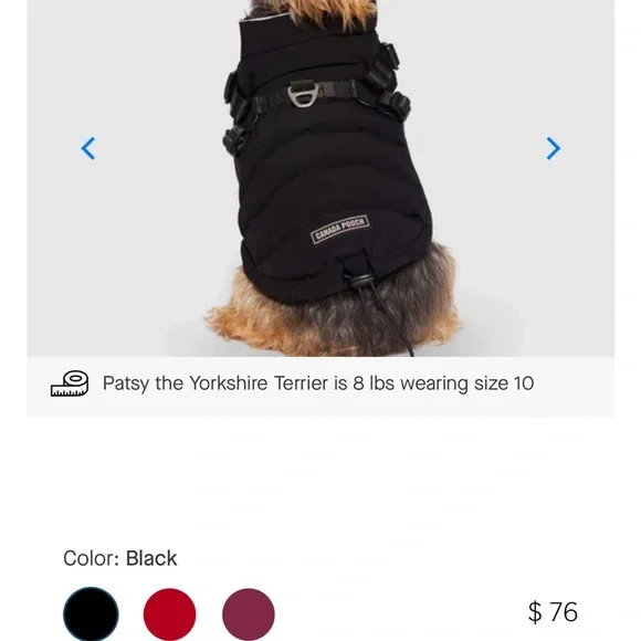 Coat for tiny dogs - Picture 2 of 3